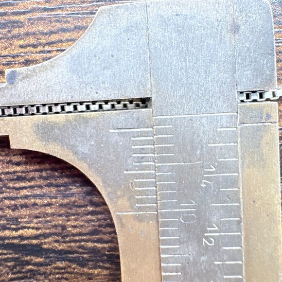 Sterling Silver 925 Scroll Design Rectangle Pendant Necklace Size 21.5" Length - Picture 14 of 14